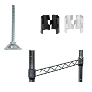Additional purchase of metal rack accessories Wheel railing support handle, etc.